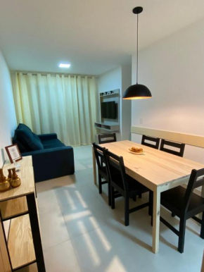 Apartamento na Praia do Morro- Guarapari, de frente, varanda ampla, duas quadras da orla da praia